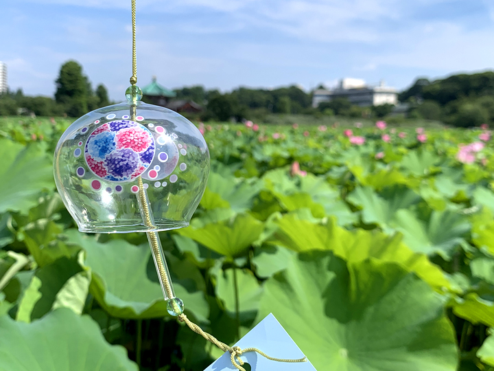 風鈴と蓮