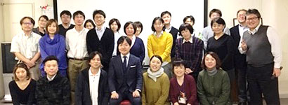 講師の江島先生とかんだ連雀会場の参加者です