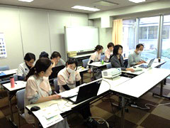 MEDIC DIET 操作研修のようす