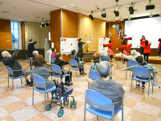 ケアハウス新年会