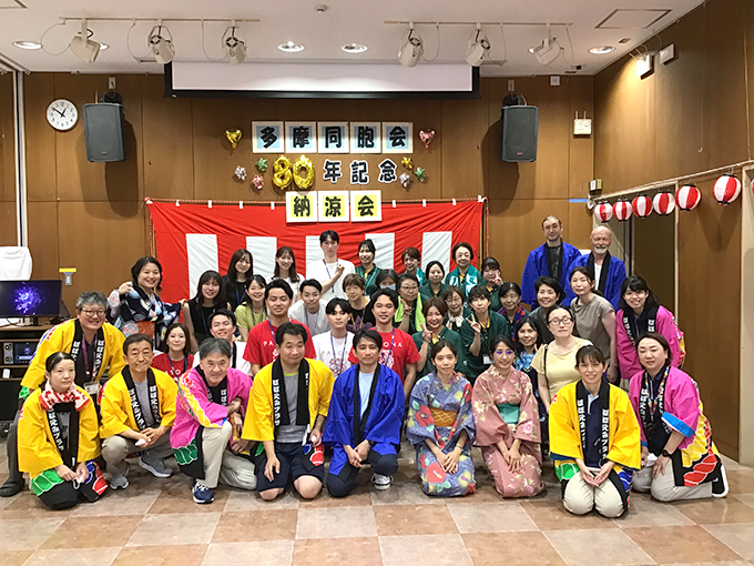 ほほえみ納涼会集合写真