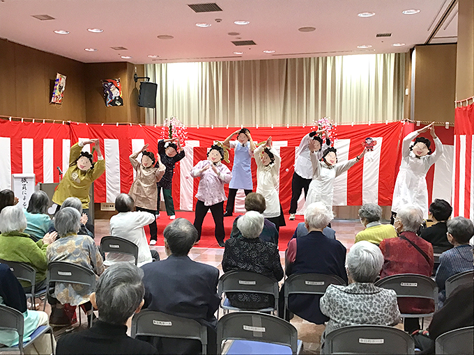 新年会のようす