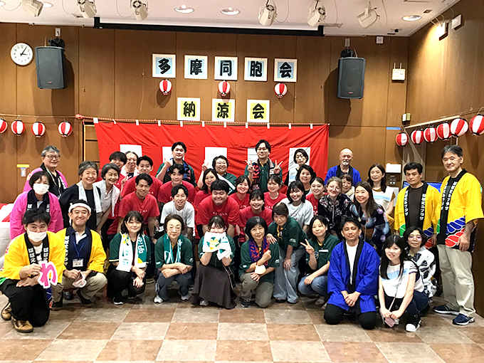 納涼会集合写真