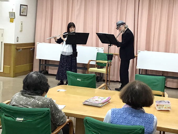 フルート演奏会写真