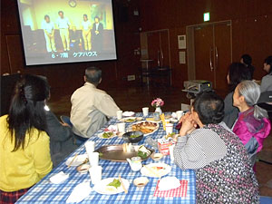 ありがとうムービーを上映