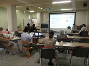 神田で元気にながいき教室の様子