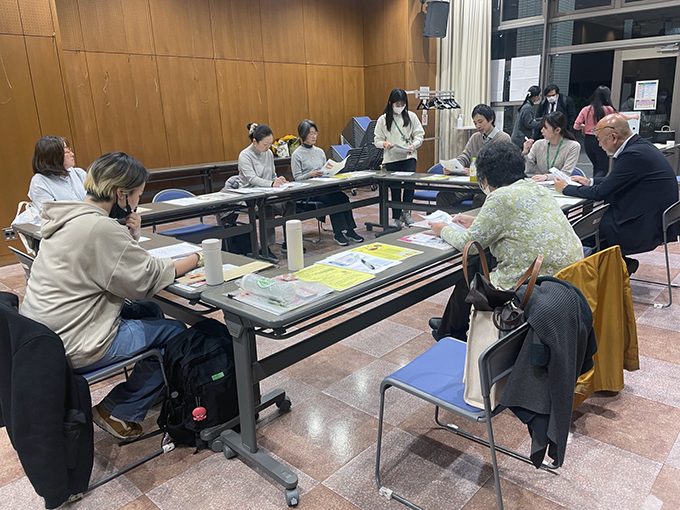 ちよむすびの様子