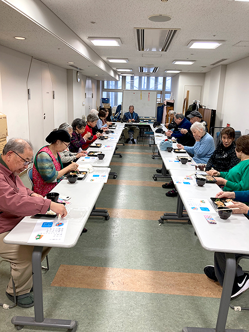 初めてのコスモス館ランチ会