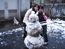 雪だるまづくり