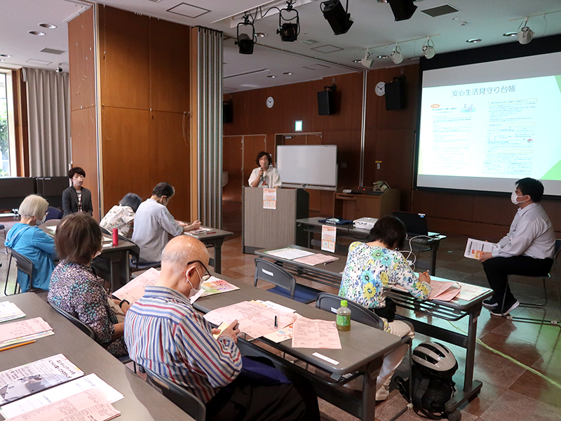 神田で元気にながいき教室のようす