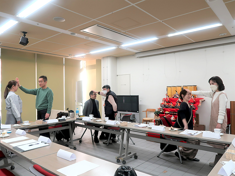 すみれ会ボランティア定例会の様子1