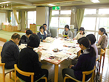 ボランティア交流会の様子